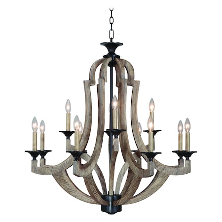 Six Light Weathered Silver Up Chandelier Six Light Weathered Silver Up Chandelier